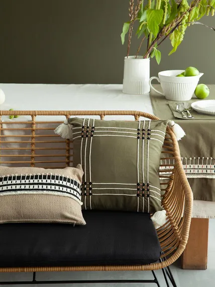 Чехол на подушку tribal stripe из коллекции ethnic