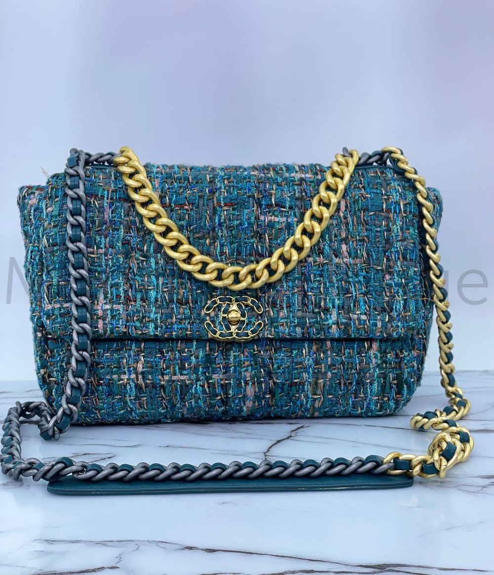 Текстильная сумка конверт Chanel Шанель люкс класса