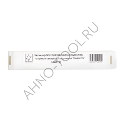 Метчик м/р М16х2,0 Р6М5К5/HSS-E DIN376 TiCN, с прямой канавкой, с подточкой ТОЧИНТЕХ