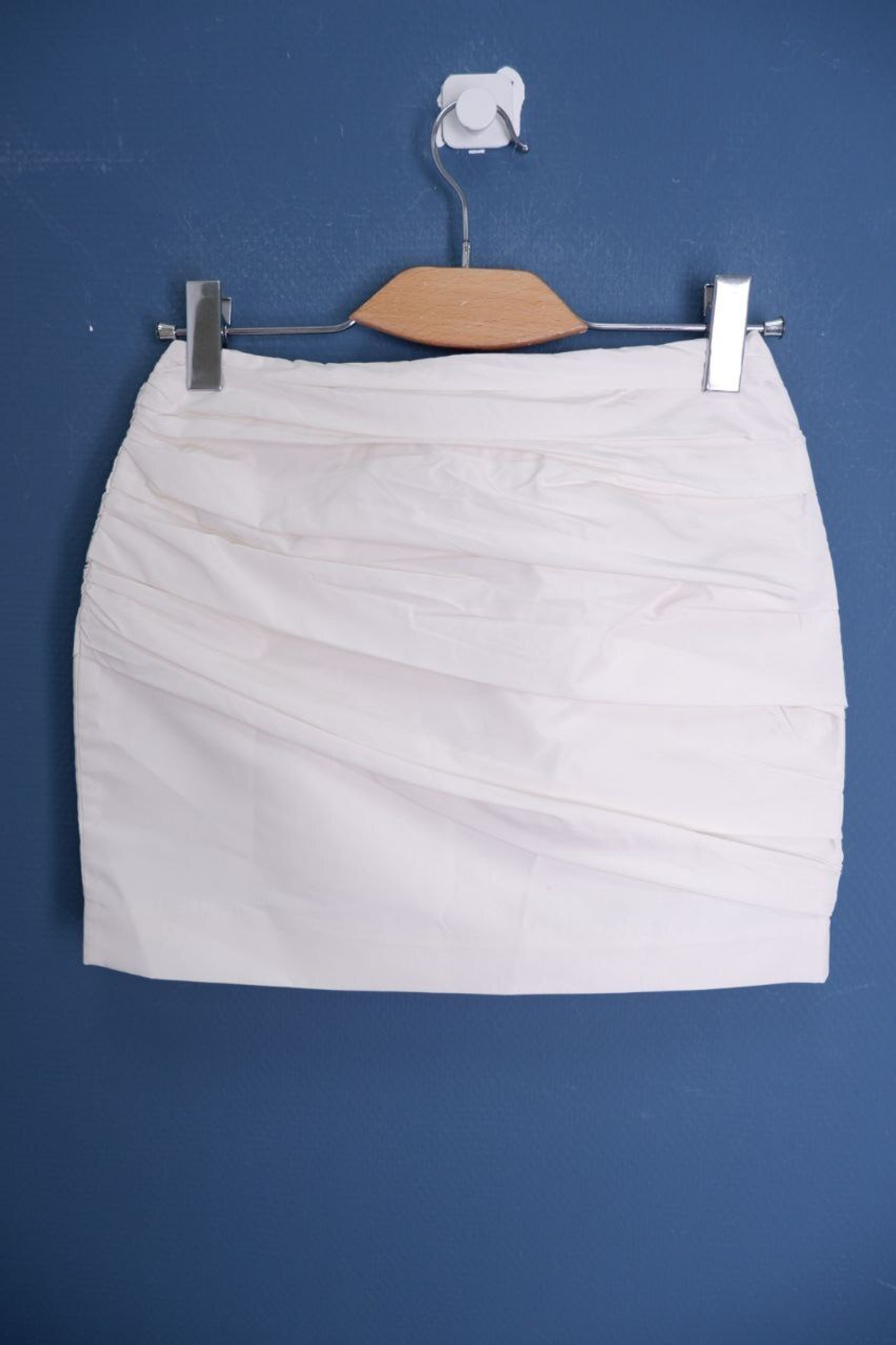 Юбка H&M белая мини 44 размер