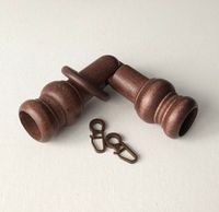 Эркерные соединители штанг деревянные
