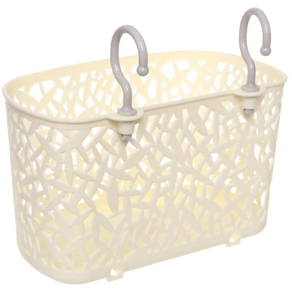 Органайзер подвесной «БИСКОТТИ», цвет дымчатый белый, 24*14*21см