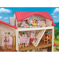 Sylvanian Families - Городской дом с потайной комнатой на чердаке 5708 / артикул   5708  / GTIN 5054131057087