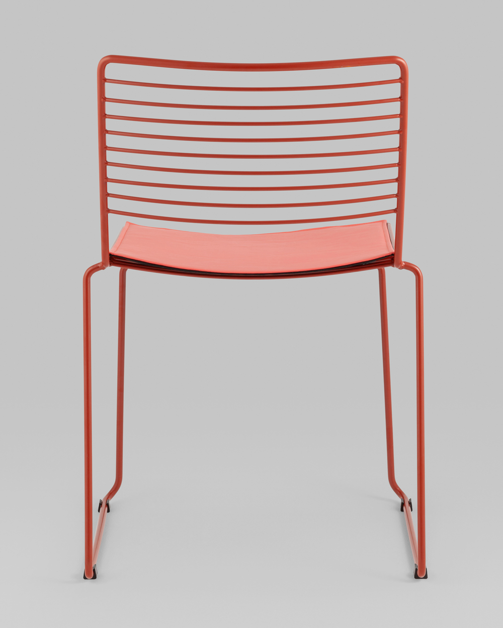 Стул обеденный Danny бордовый с подушкой