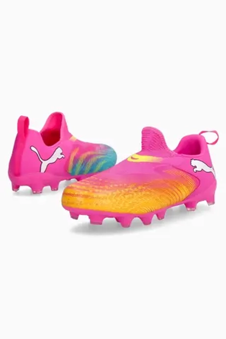 Бутсы Puma Future 9 Match LL FG/AG Junior - розовый