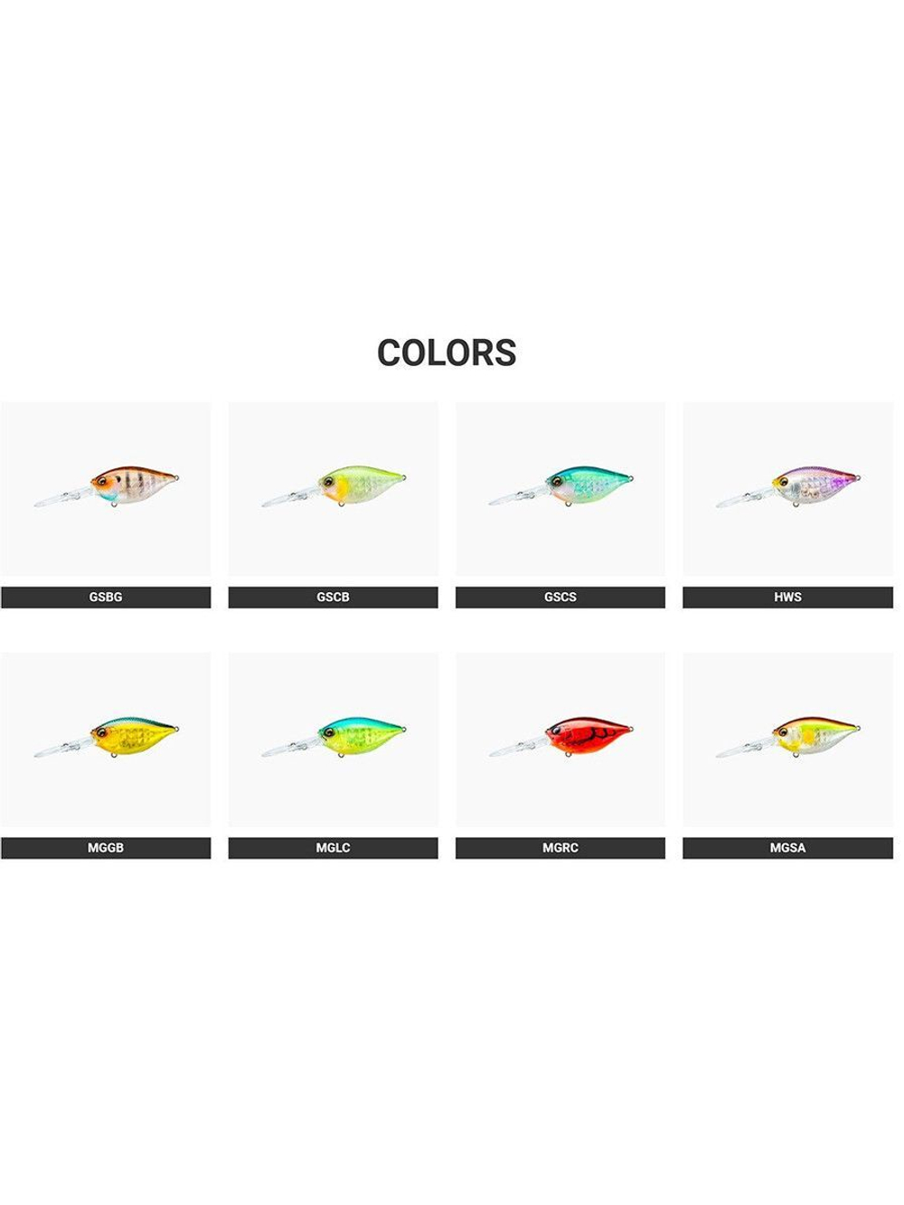 Воблер для рыбалки F1219-HWS L-Bass Crank DD 50 F