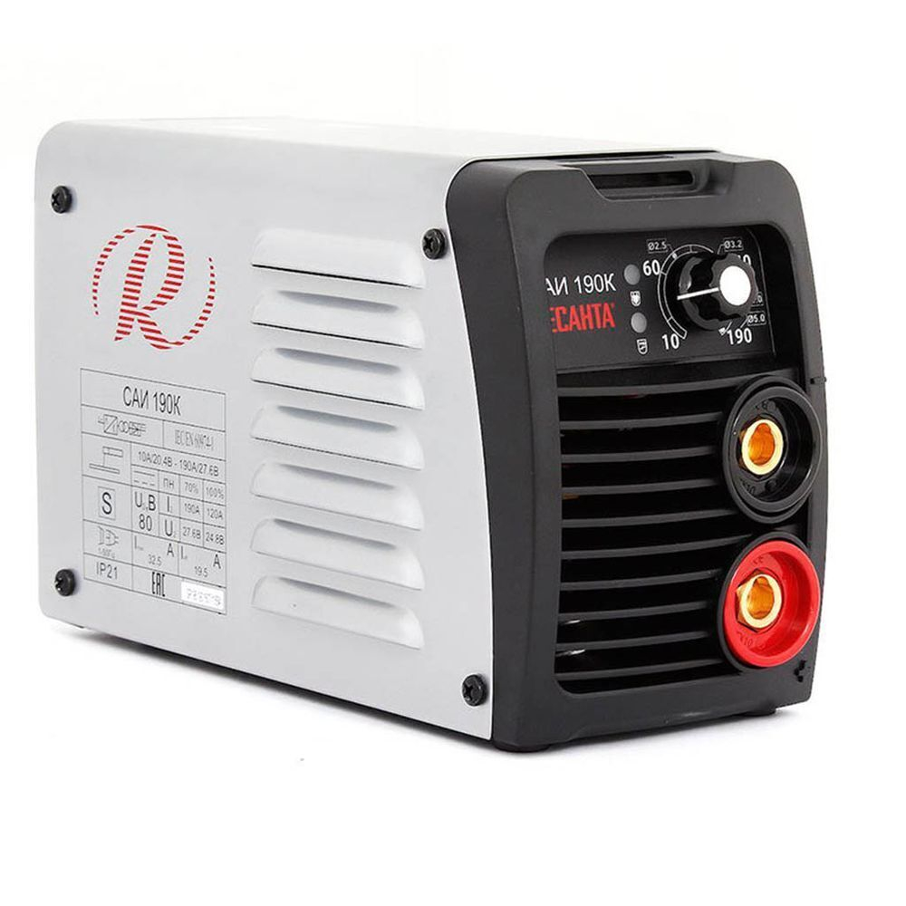 Сварочный аппарат инверт, Ресанта, САИ-190 Компакт, 190 А, электрод