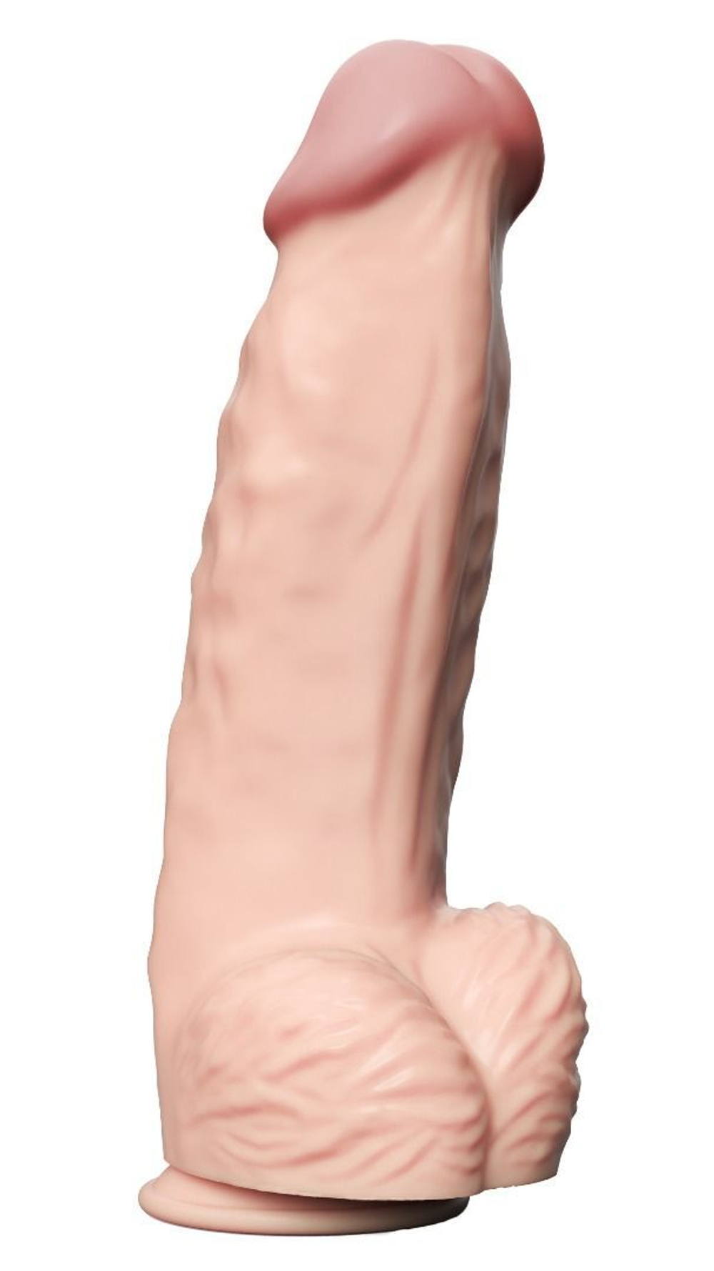 Телесный фаллоимитатор-гигант Real Bomb - 26 см. (Цвет: телесный)