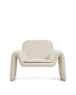 Кресло Melvia из бежевого шенилла