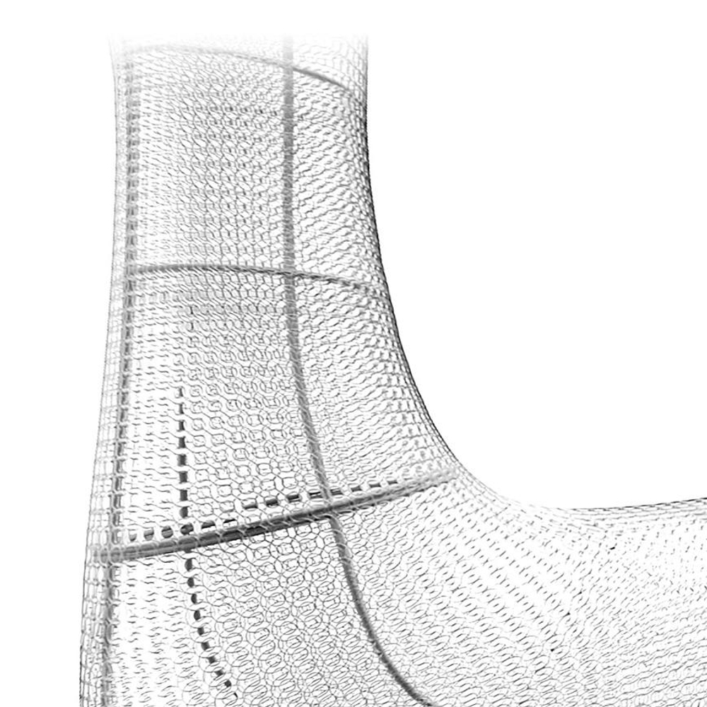 Умная уличная гирлянда «Северный олень» Twinkly Reindeers Stag, RGB + W (140x60 см, 250 светодиодов) Декоративная световая фигура