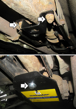 Защита стальная 3 мм ЗДф Subaru Forester MOTODOR.12215