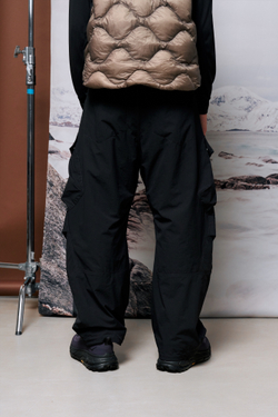 Брюки Nothomme Blue Monte Curved Blade Flannel-Lined Trousers "Midnight Navy"