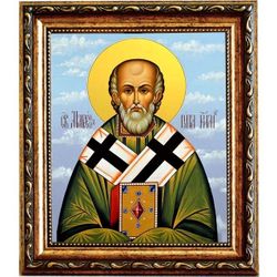 Маркелл Римский, папа Римский священномученик. Икона на холсте.