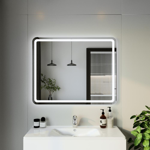 Зеркало Эстель-1 100 с подсветкой LED, на взмах руки