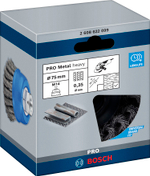 Чашечная щётка PRO Metal heavy 0,35х65 мм Bosch 2608622099