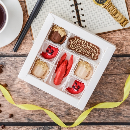 Набор "С днём рождения" с раком #2