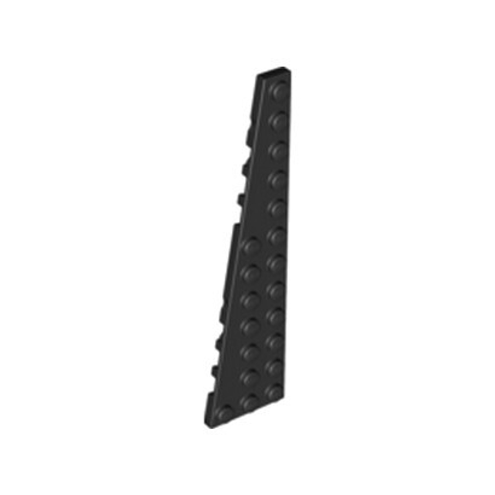 Lego 50шт Клин Плитка 12x3 слева (черный) 47397-4209003