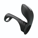 Черная насадка на пенис с вибрацией Vibration Penis Sleeve II (Цвет: черный)