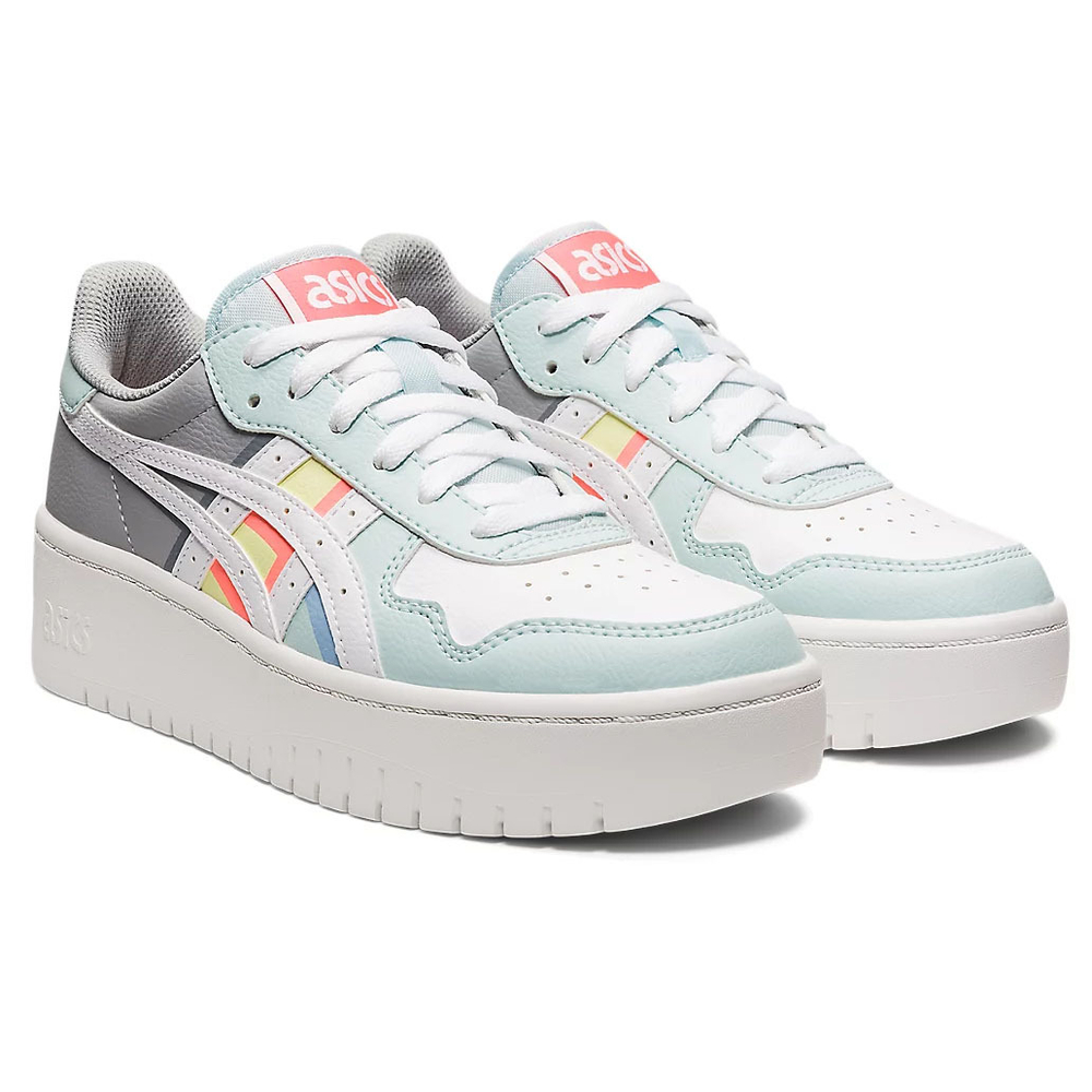 СЦ*Кеды жен. ASICS Japan S PF 1202A323-104, р.12 (рос.43),иск. кожа, текстиль,бело-голубой