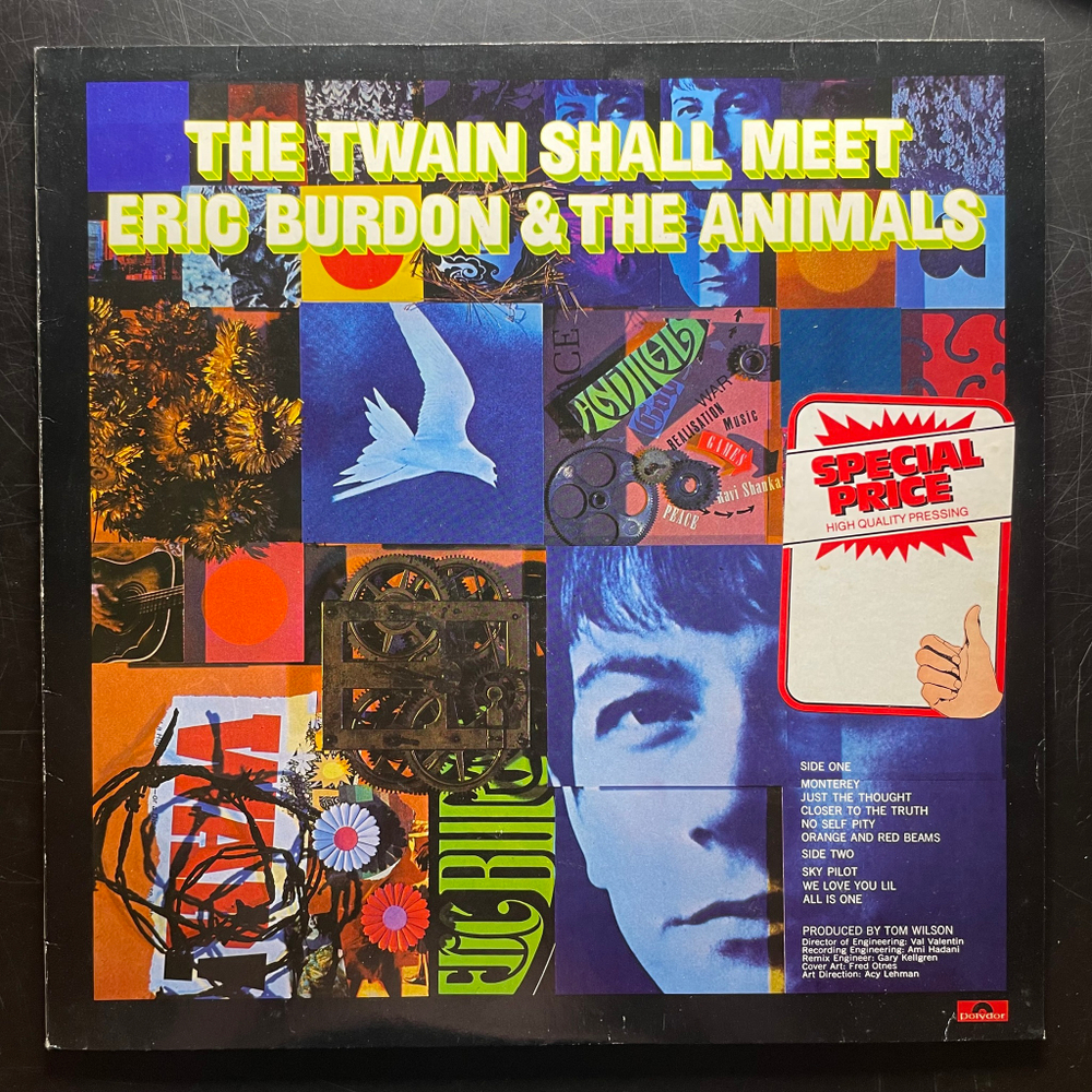Eric Burdon & The Animals ‎– The Twain Shall Meet (Германия)