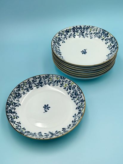 Тарелка 20 см. "Япония" синий декор