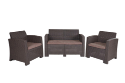 Arizona b:rattan, Диван двухместный, венге (2-х местная подушка)