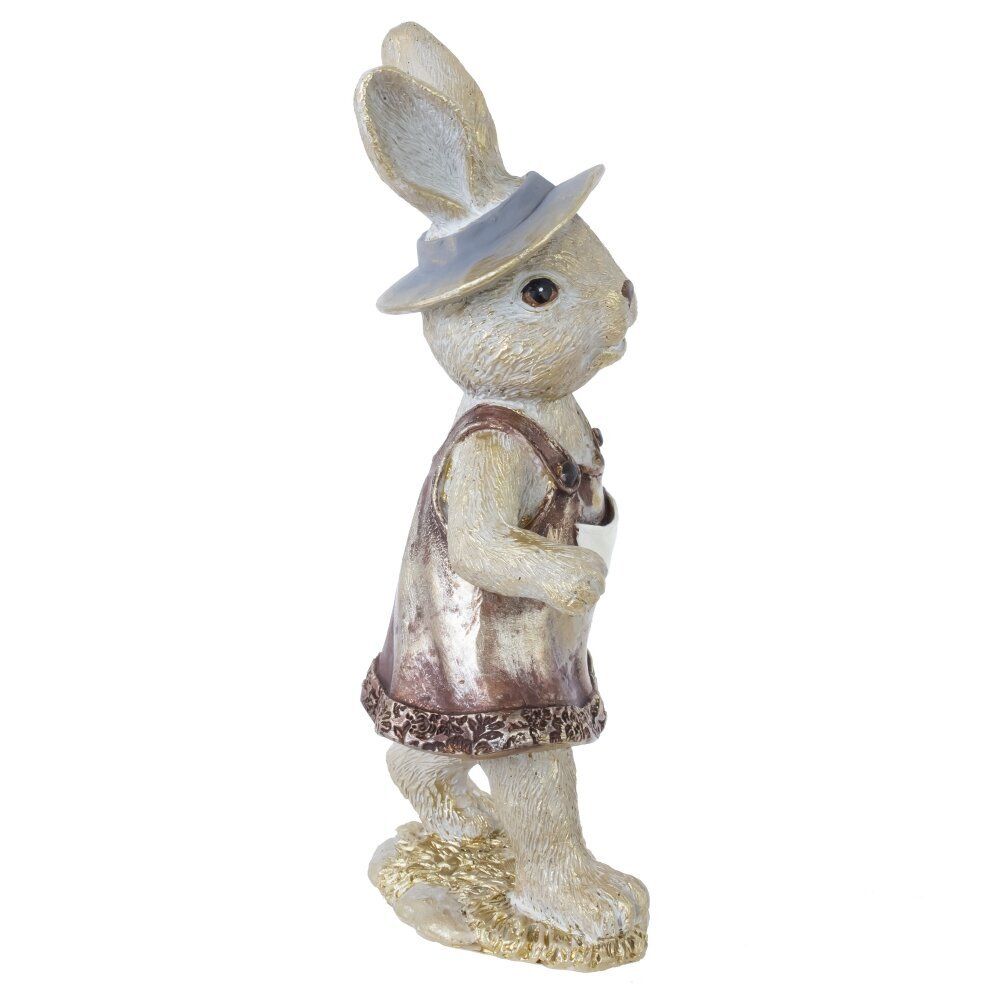 GAEM Фигурка декоративная "Зайка", L8,5 W6 H18 см