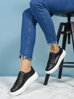 Кеды женские демисезонные натуральная кожа