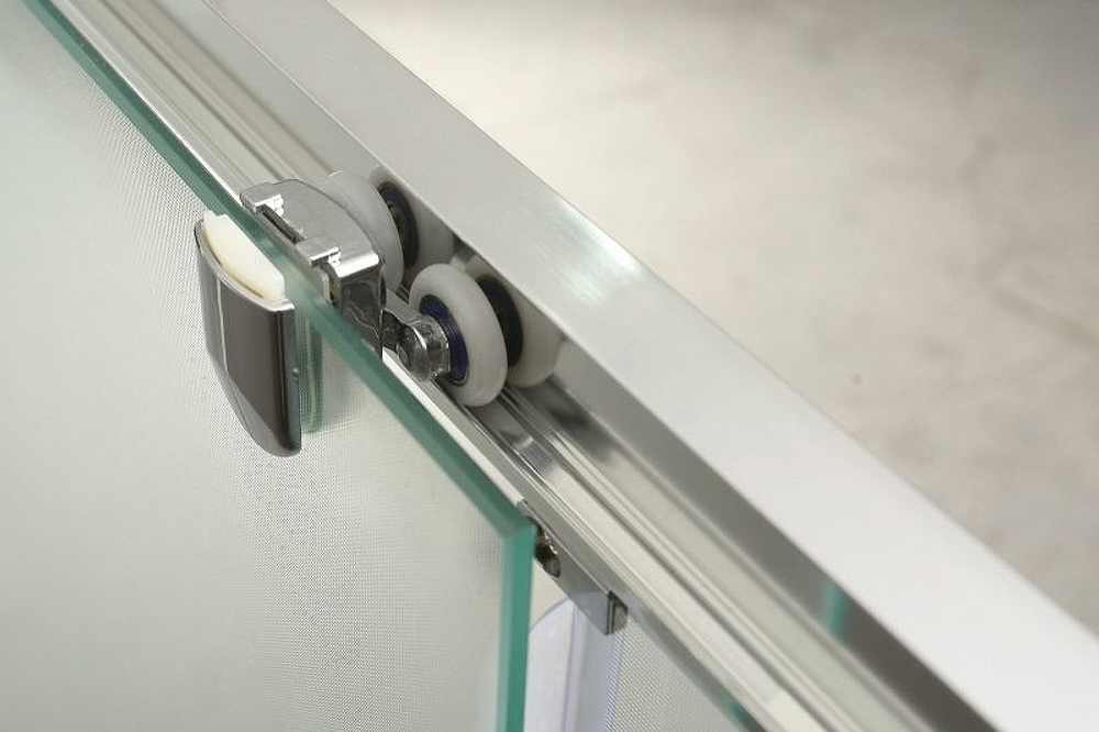 Душевой уголок BelBagno Unique 135х90 UNIQUE-AH-1-120/135-90-C-Cr профиль Хром стекло прозрачное