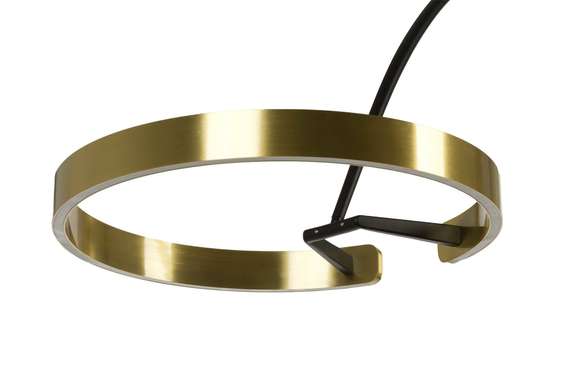 Торшер Adriana 220х240 см, черный с золотом