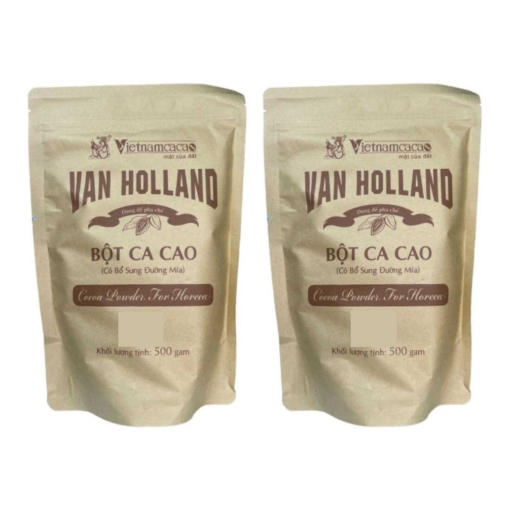 Какао растворимый Van Holland 500 г, 2 шт
