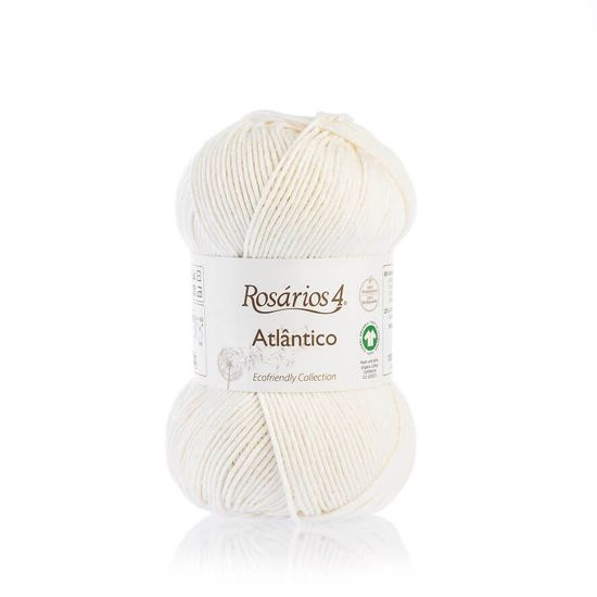 Пряжа ROSARIOS 4 Atlantico (80% органический хлопок, 20% морские водоросли)