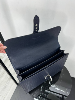 Портфель Hermes из кожи крокодила