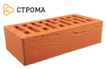Кирпич лицевой СТРОМА Красный Рустик
