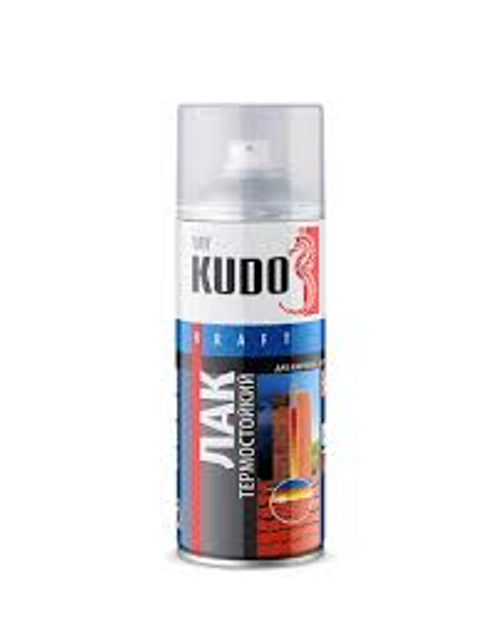 Лак аэрозольный KUDO 9006 термостойкий (0,52л)