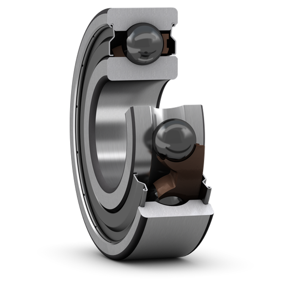 Hybrid ceramic deep groove ball bearing with shields 6009-2ZTN9/HC5C3WT