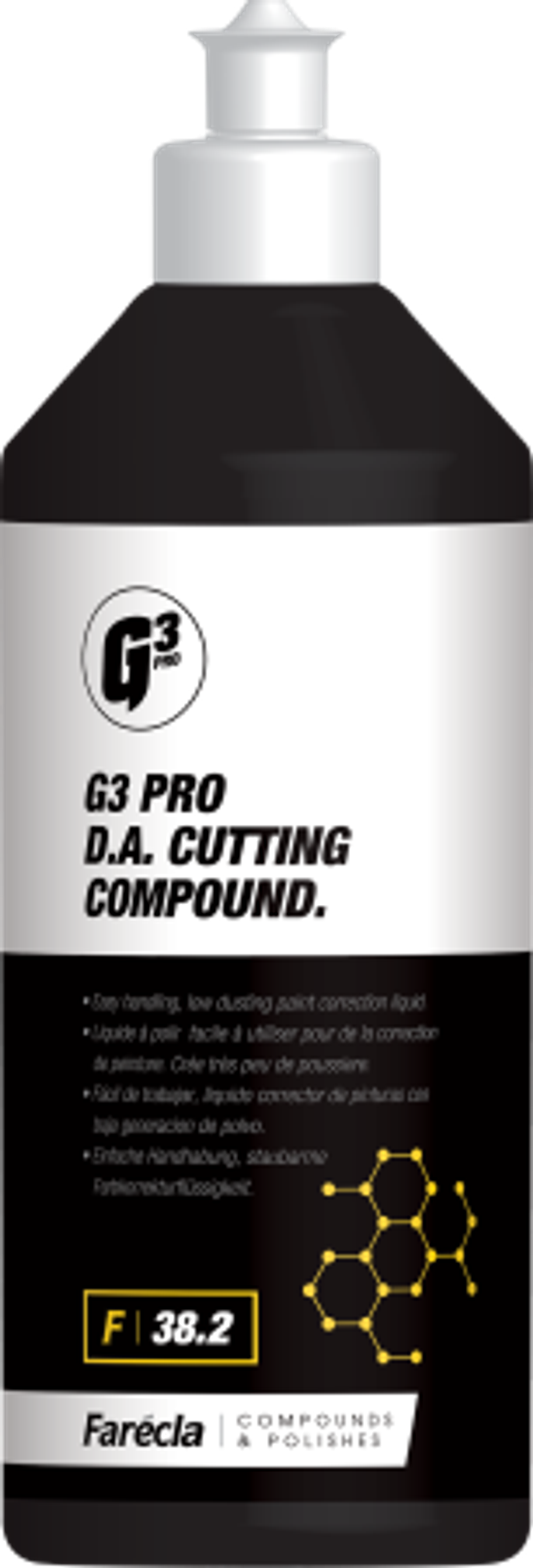 Farecla G3 Pro D.A. Cutting Compound полировальная паста абразивная коррекционная, 500 мл.