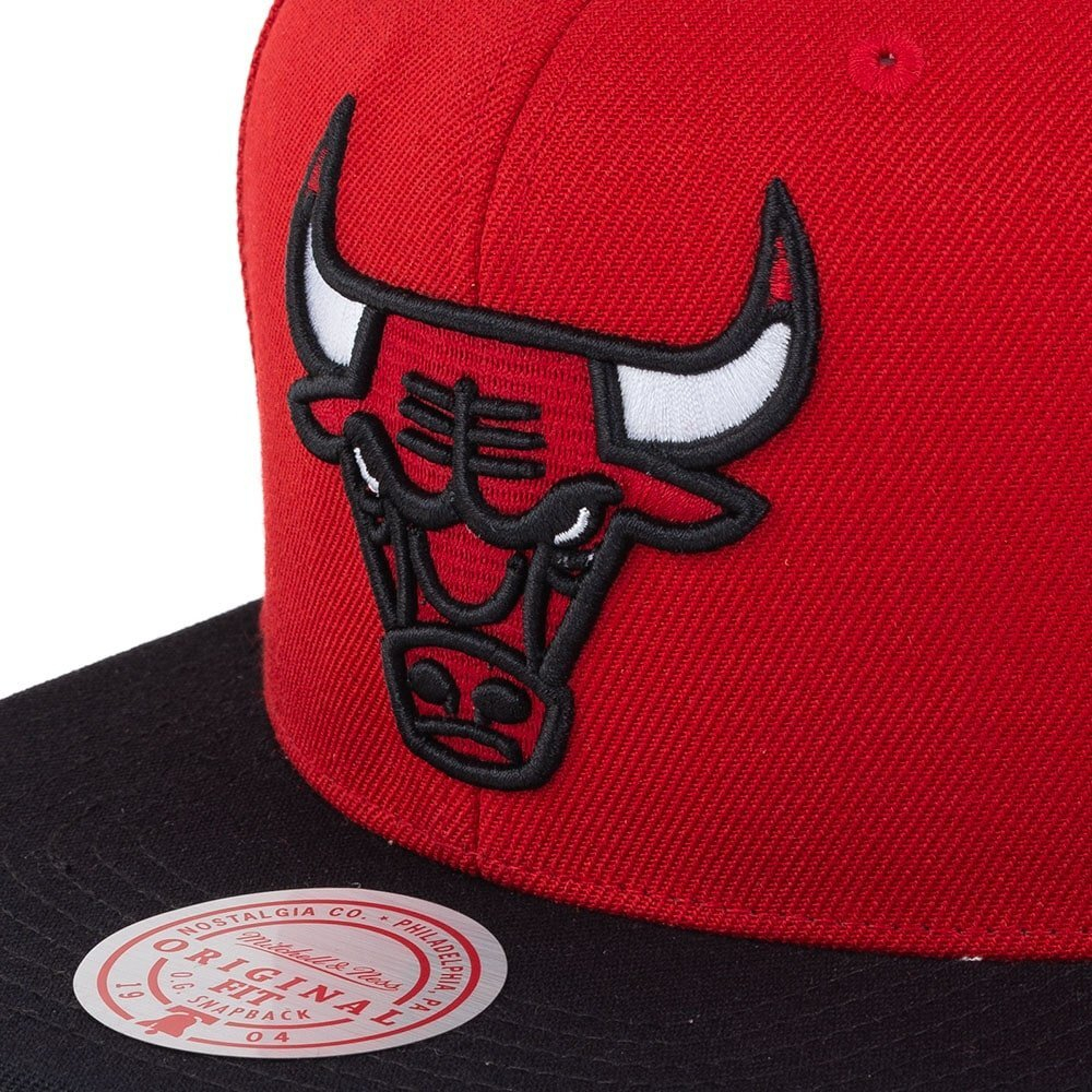 Кепка Mitchell & Ness Team 2 Tone 2.0 Snapback NBA Chicago Bulls