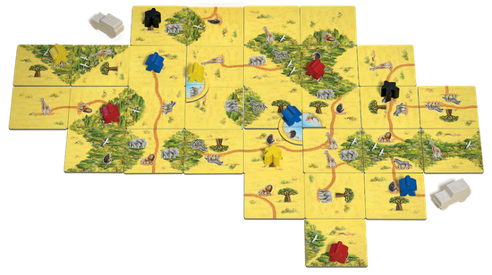 Настольная игра Каркассон: Сафари