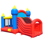 Спортивный надувной аттракцион "Маленький замок" с крышей