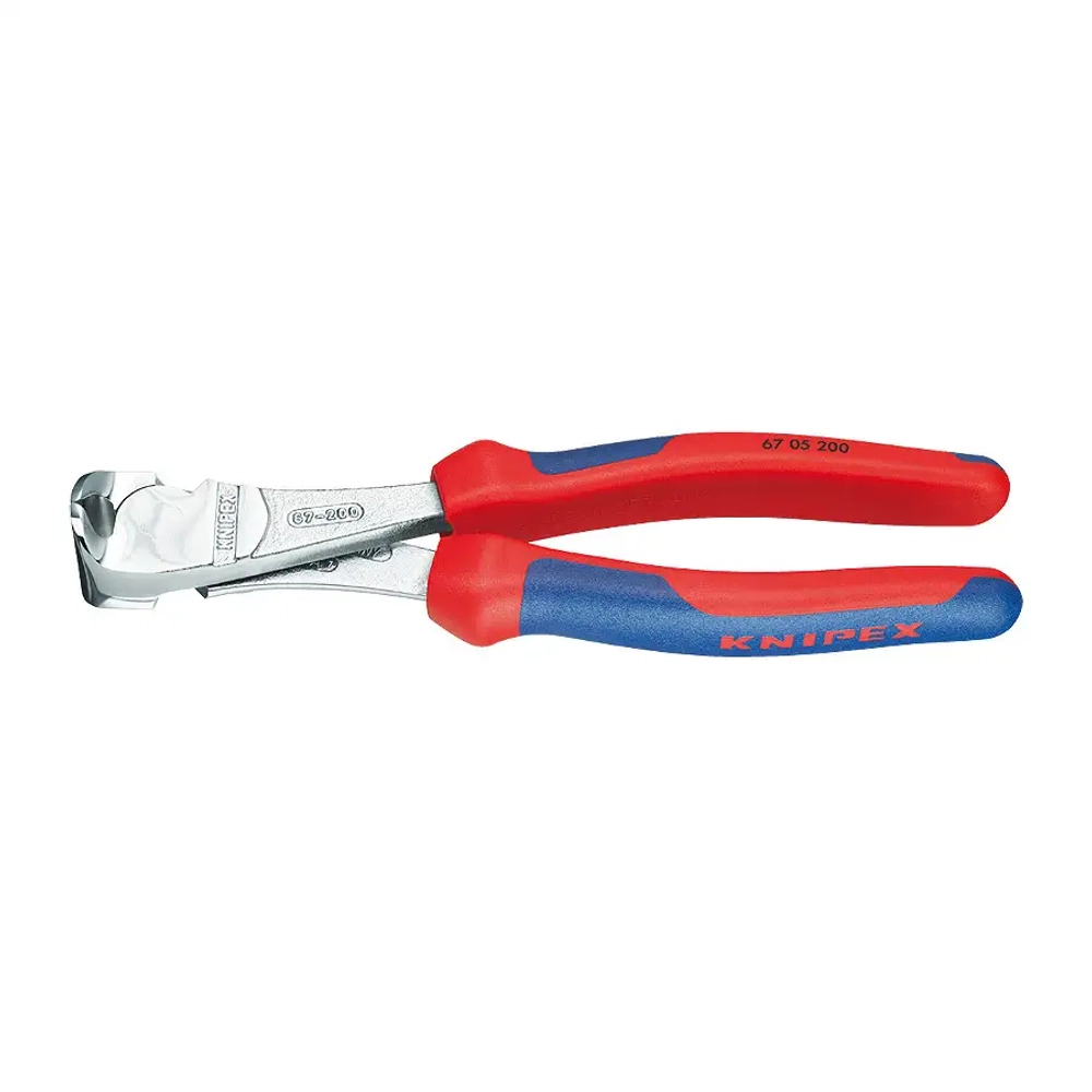 Кусачки торцевые особой мощности хромированные 140 мм Knipex 67 05 140