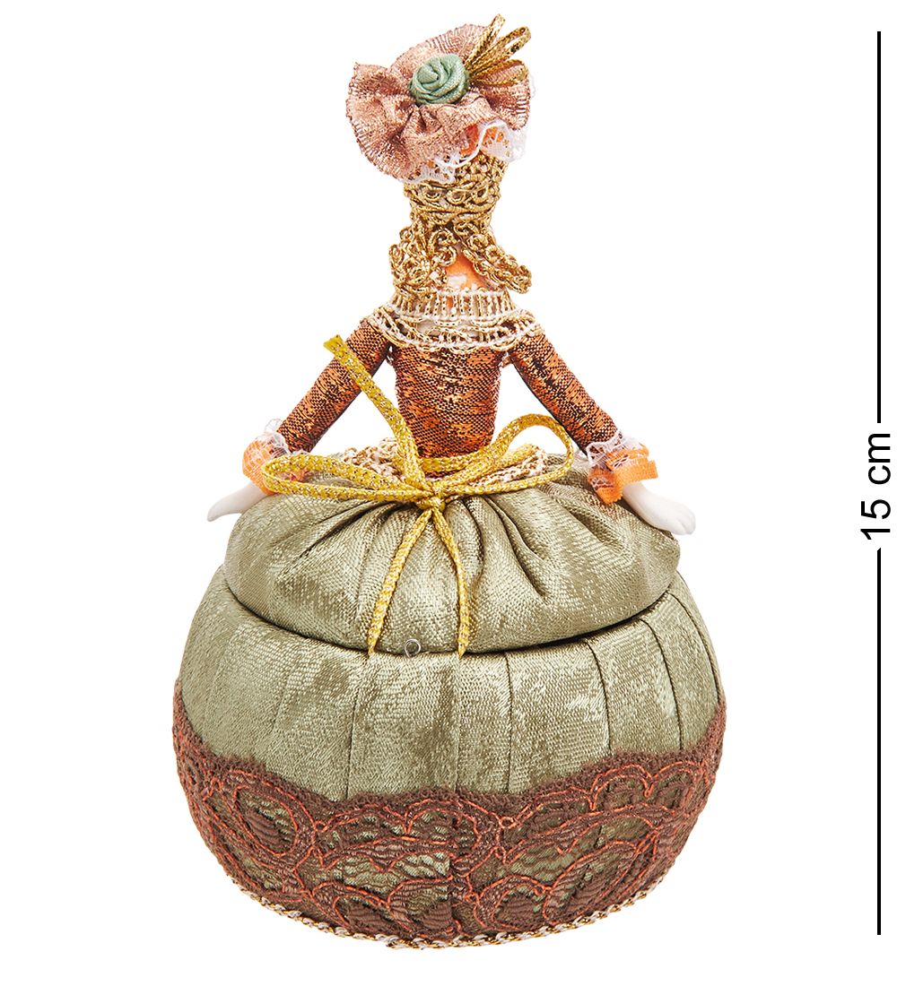 RK-761/ 2 Кукла-шкатулка «Дама нарядная»