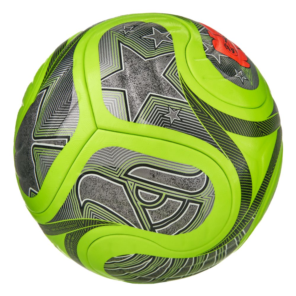 Мяч футб. ADIDAS WC26 Trionda Competition Winter JV6223, р.5, FIFA Pro, 4пан, ПУ,термосш, флуор.лайм