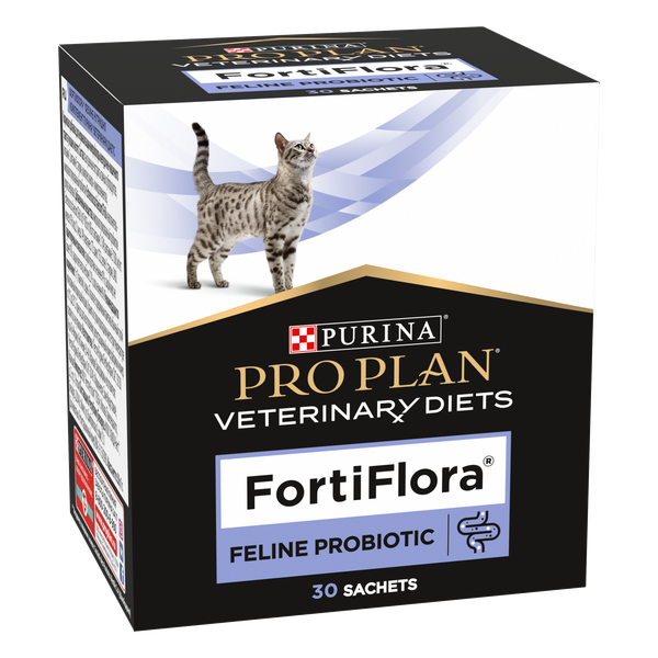 Добавка Pro Plan Veterinary Diets Forti Flora для котят и кошек для поддержания баланса микрофлоры, 1гр х 30шт