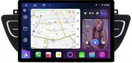Магнитола для Geely Atlas 2018-2021 - FarCar BX877 монитор 13" 2K QLED на Android 13, TS10, 6+128, CarPlay, 4G SIM-слот
