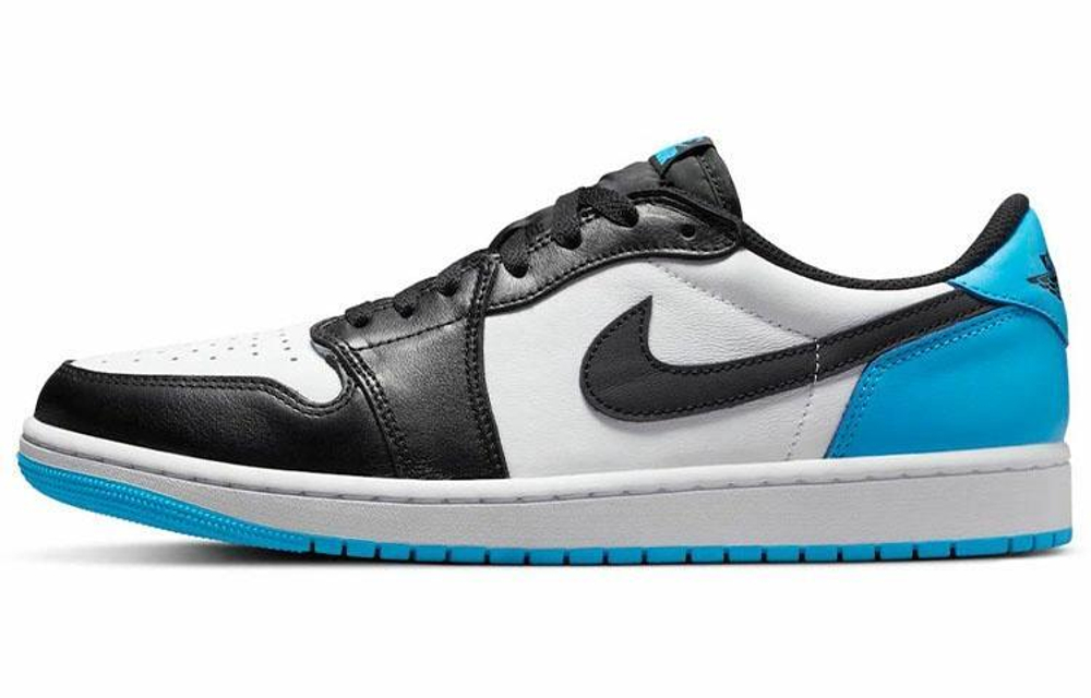 Кроссовки Jordan Air Jordan 1 Low 'Black And Dark Powder Blue'