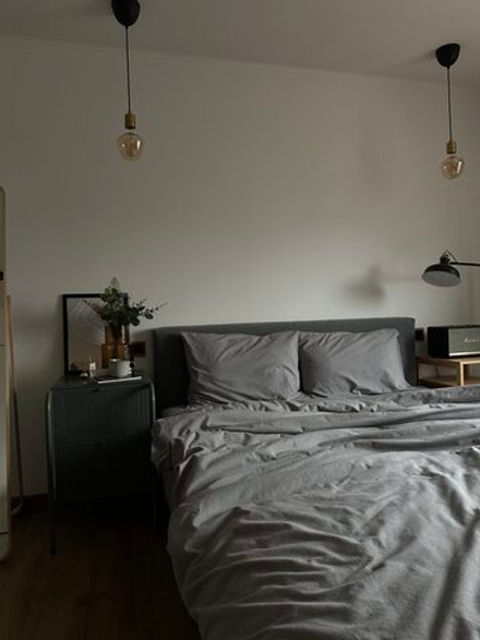 КПБ Евро с простыней на рез. 160х200 ВАРЕНЫЙ ХЛОПОК "Серый меланж"