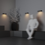 Уличный настенный светодиодный светильник Maytoni Lot O428WL-L10GF3K