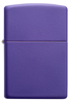 Зажигалка фиолетовая Purple Matte ZIPPO 237