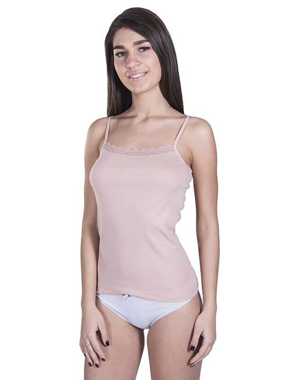 Женская майка из хлопка без боковых швов (Размер: XXL) (Цвет: синий)